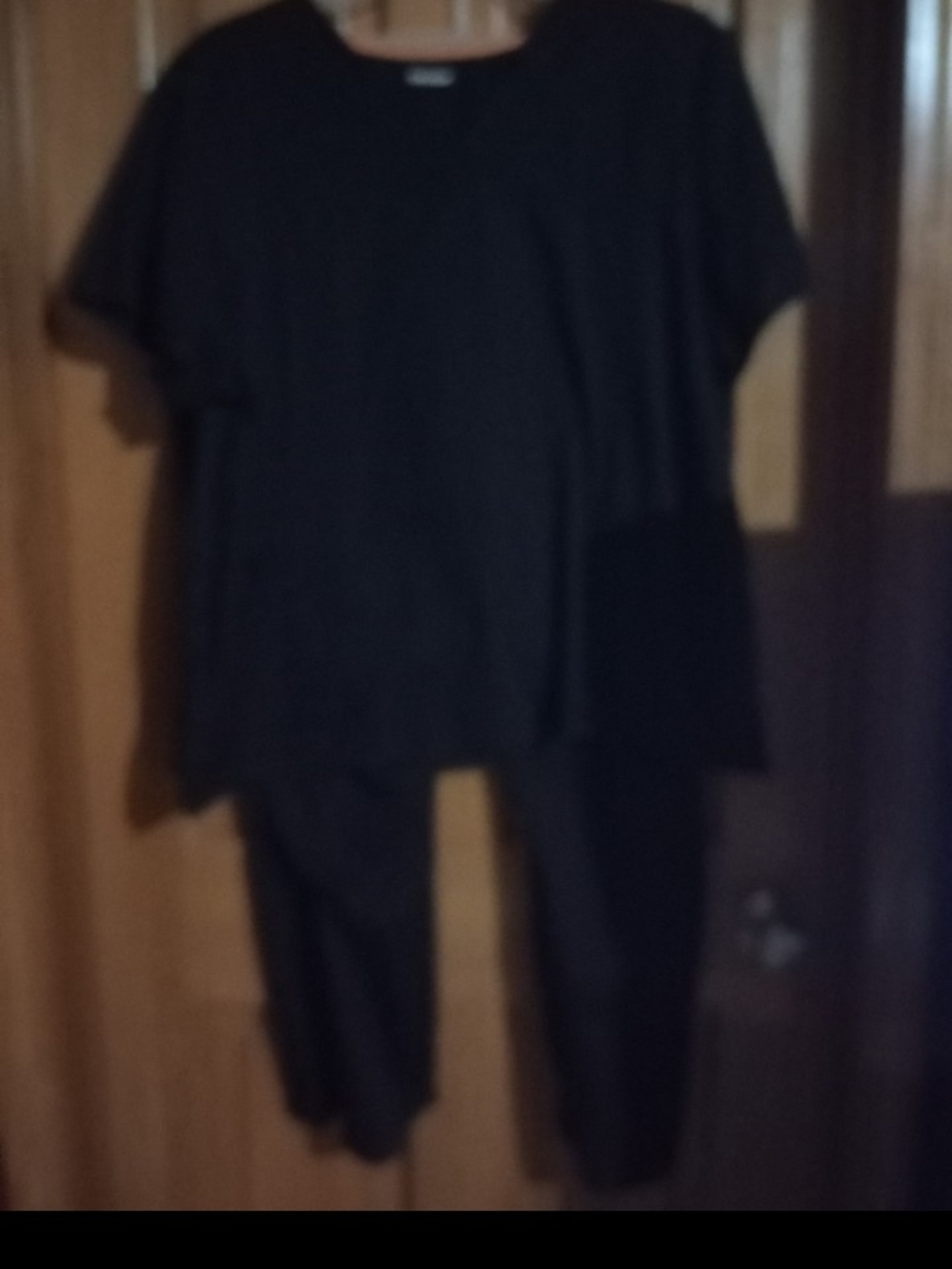 Scrubstar Black Women’s Scrub Top